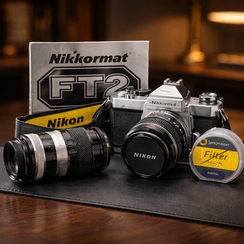 Nikkormat FT2 starter kit